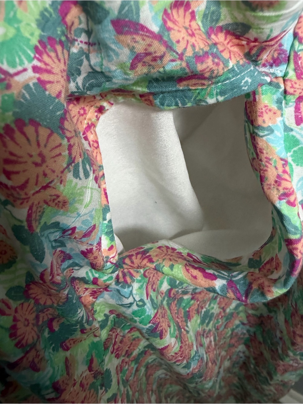 American Eagle Outfitters Floral Maxi Dress in Green and Pink - Picture 4 of 11